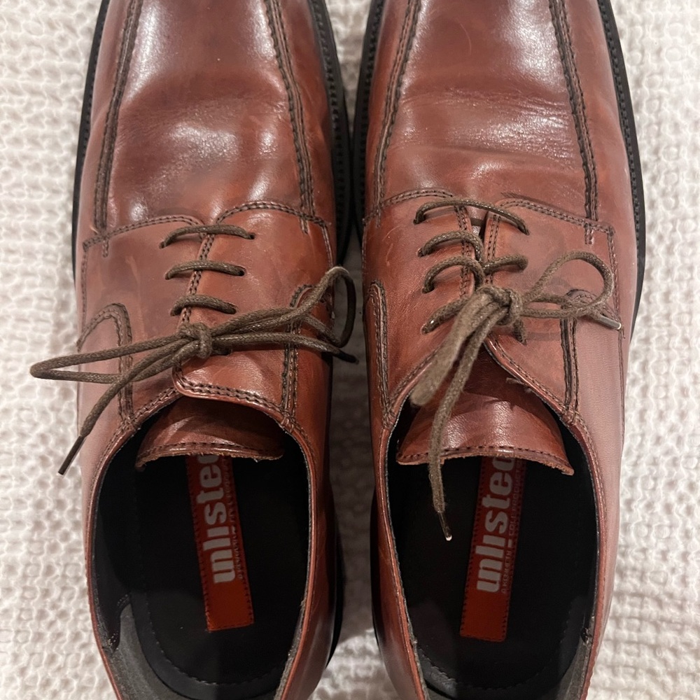 Unlisted by Kenneth Cole Brown Leather Men's Shoes